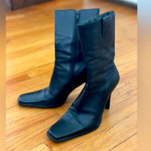 Diba - Mid-Calf Black Boots.